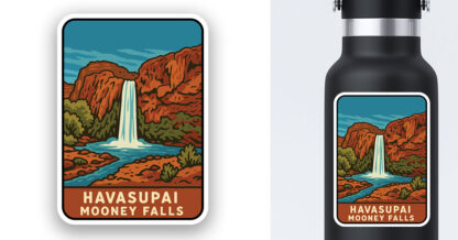 Havasupai Sticker Mooney Falls Preview