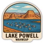 Wahweap Sticker from Lake Powell, Utah