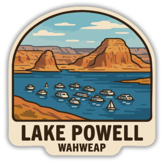 Wahweap Sticker from Lake Powell, Utah