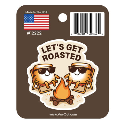 Let's get roasted marshmallow sticker UPC