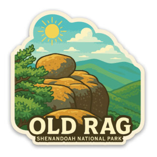 Old Rag Mountain Sticker