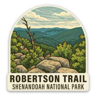 Robertson Trail Shenandoah National Park Sticker