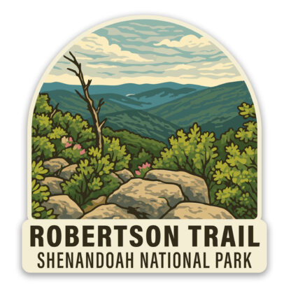 Robertson Trail Shenandoah National Park Sticker
