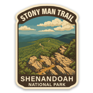 Stony Man Trail Sticker Shenandoah National Park