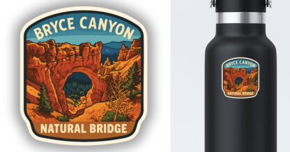 Bryce Canyon Sticker Natural Bridge Preview