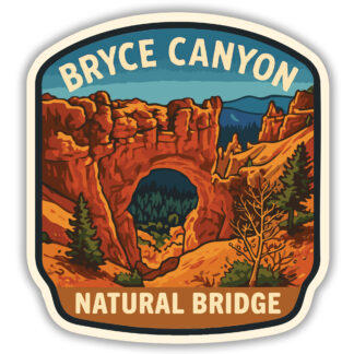 Bryce Canyon Sticker Natural Bridge
