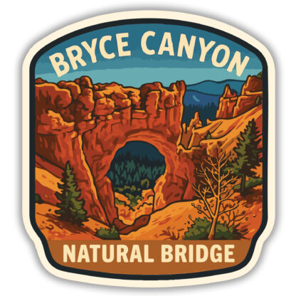 Bryce Canyon Sticker Natural Bridge