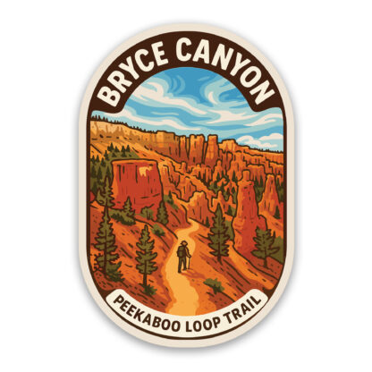Bryce Canyon Sticker Peekaboo Loop Trail