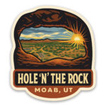 Hole N The Rock Sticker Moab UT
