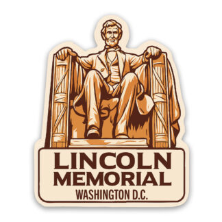 Lincoln Memorial Sticker