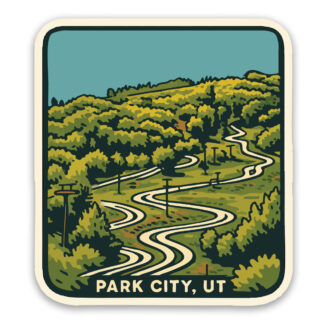 Park City Sticker Alpine Slide