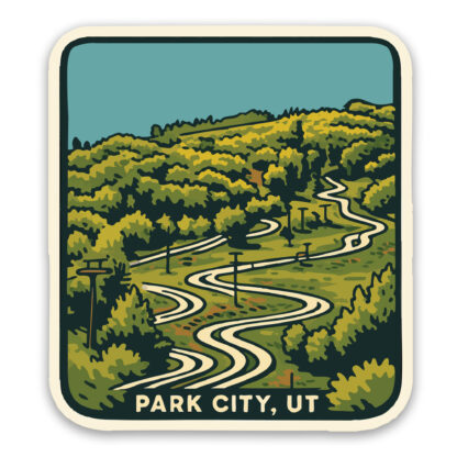 Park City Sticker Alpine Slide