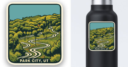 Park City Sticker Alpine Slide