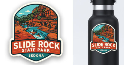 Sedona Sticker Slide Rock