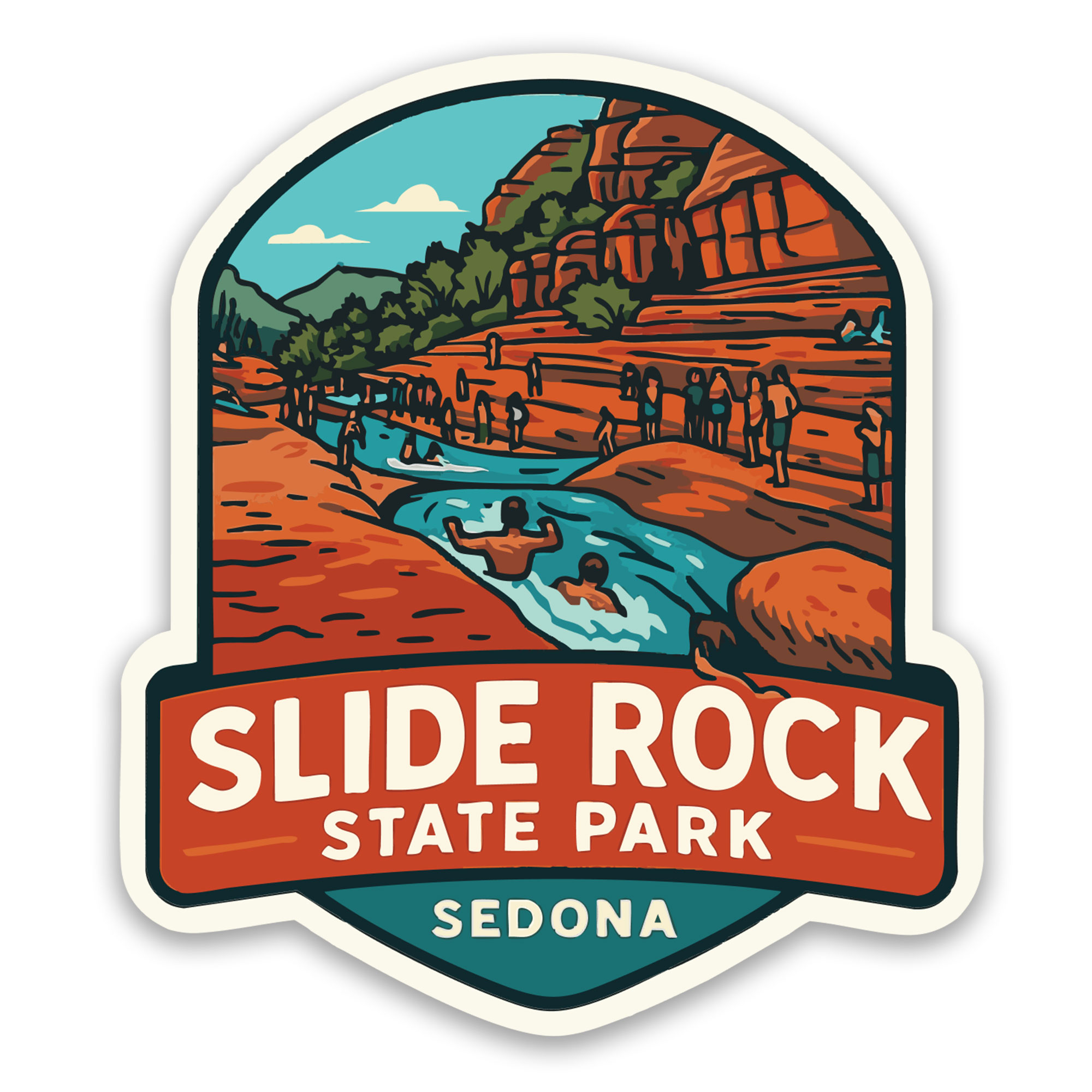 Sedona Sticker Slide Rock State Park