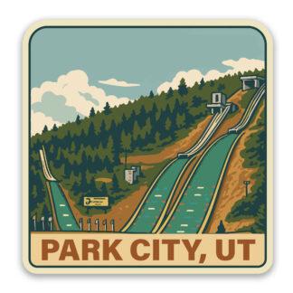 Utah Olympic Park Sticker