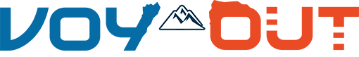 Voy Out Logo Mountains