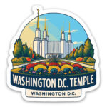 Washington D.C. LDS Temple Sticker