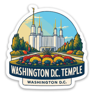 Washington D.C. LDS Temple Sticker