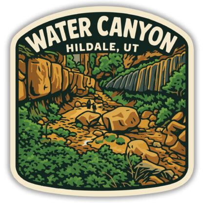 Water Canyon sticker