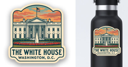 White House Sticker Preview