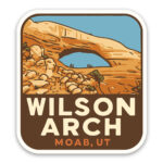 Wilson Arch Sticker Moab, UT