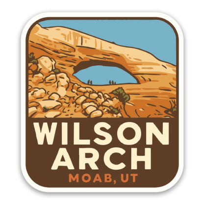 Wilson Arch Sticker Moab, UT
