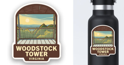 Woodstock Tower Sticker VA Preview