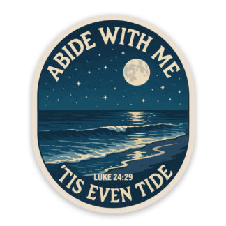 Abide with me tis eventide sticker