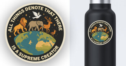 All things denote that there is a supreme creator sticker preview