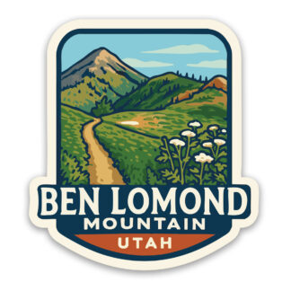 Ben Lomond Mountain Sticker