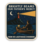 Brightly Beams Our Father's Mercy sticker