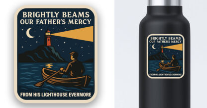 Brightly Beams our Father's Mercy sticker preview