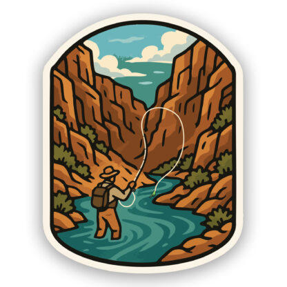 Fly Fishing Sticker