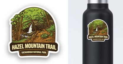 Hazel Mountain Sticker Preview