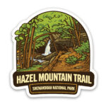Hazel Mountain Trail Sticker Shenandoah National Park