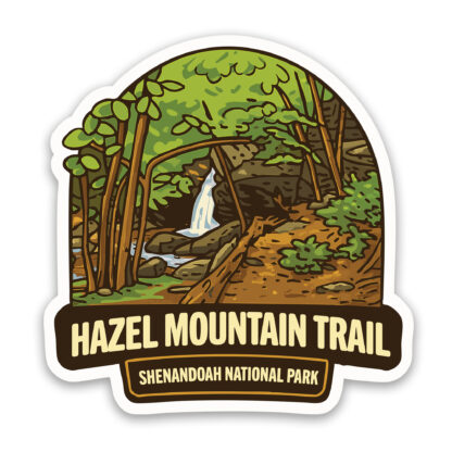 Hazel Mountain Trail Sticker Shenandoah National Park