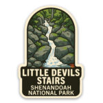 Little Devils Stairs Sticker Hike Shenandoah National Park