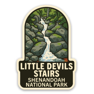 Little Devils Stairs Sticker Hike Shenandoah National Park