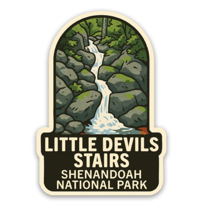 Little Devils Stairs Sticker Hike Shenandoah National Park