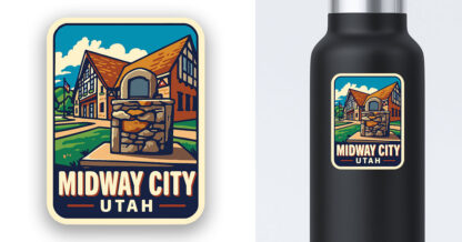Midway Utah Sticker Preview