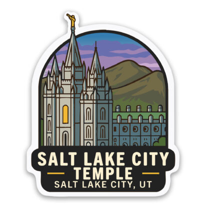 Salt Lake City Temple Sticker