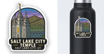 Salt Lake City Temple sticker preview