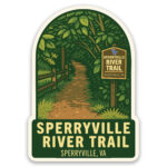 Sperryville River Trail VA Sticker