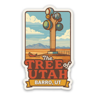 The Tree of Utah sticker