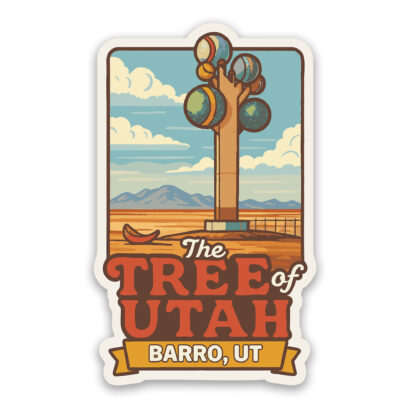 The Tree of Utah sticker