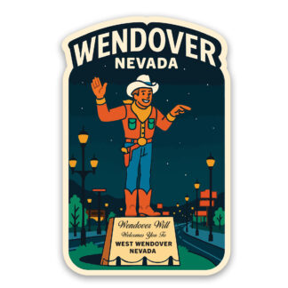 Wendover Nevada Sticker