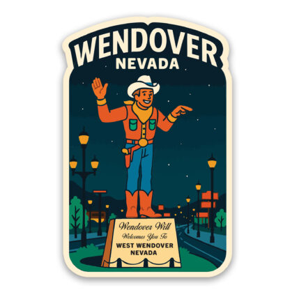 Wendover Nevada Sticker