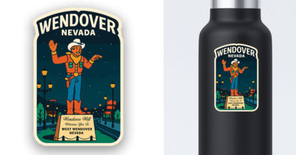Wendover Nevada Sticker preview