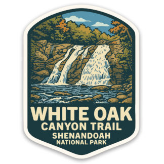 White Oak Canyon Trail Sticker